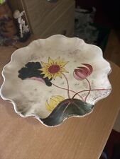 Pottery floral scalloped for sale  PLYMOUTH