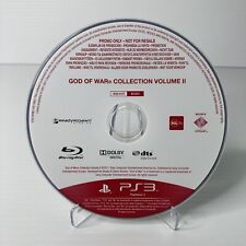 God Of War Collection Volume II 2 PS3 PAL Disco Promocional PlayStation 3 *RARO* TESTADO comprar usado  Enviando para Brazil