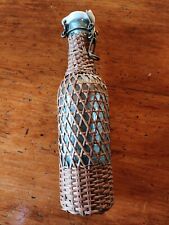 Vintage wicker glass for sale  North Conway