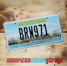 USA Nummernschild/ Kennzeichen/license plate/*Montana Whitefish * , usado comprar usado  Enviando para Brazil