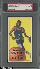 1970 Topps Basketball #116 Emmette Bryant Buffalo Braves PSA 6 EX-MT for sale  Passaic
