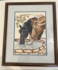 Framed matted needlepoint for sale  Chino Valley