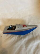 Vintage tin plate speed boat for sale  Shipping to South Africa
