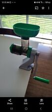 Manual wheatgrass juicer for sale  ROTHERHAM