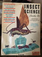 RENWAL INSECT SCIENCE FIELD CRICKET MODEL KIT 801 ~  1960s  in Original Box for sale  Shipping to South Africa