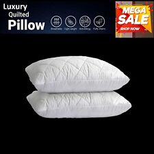 Quilted white pillows for sale  ROCHDALE