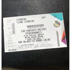 Stereophonics ticket stub for sale  ALTRINCHAM
