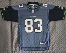 Used, Vintage DEION BRANCH Seattle Seahawks #83 Reebok Mesh Blue Jersey Mens M for sale  Shipping to South Africa