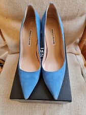 Manolo blahnik denim for sale  LONDON