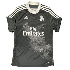 Camiseta deportiva para hombre Adidas Real Madrid climacool 2014-2015 dragón negra talla L, usado segunda mano  Embacar hacia Argentina