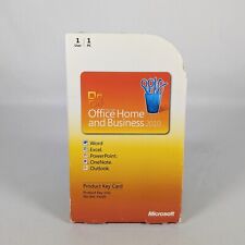 MS Microsoft Office 2010 Home and Business Product Key Card Only No Disc USA  for sale  Shipping to South Africa