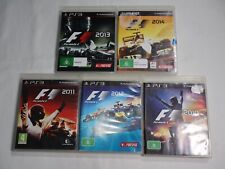 F1 Fórmula 1 PlayStation 3 PS3 2010,2011,2012,2013,2014 TODOS los manuales en muy buen estado segunda mano  Embacar hacia Argentina