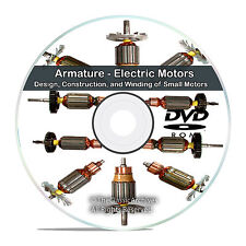 Libros de referencia de diseño de motores eléctricos armadura construcción y bobinado CD V75 segunda mano  Embacar hacia Argentina