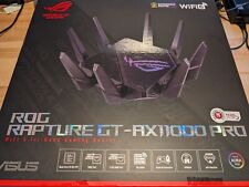 ASUS ROG Rapture GT-AX11000 Pro Tri-Band WiFi 6 AiMesh Gaming Router w Merlin OS for sale  Shipping to South Africa