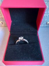 Carrot moissanite silver for sale  POOLE