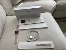 Apple Watch Series 3 38mm Rose Gold Pink Sand Sport Band GPS +cellular for sale  Shipping to South Africa