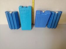 Used, 4X Reusable Ice Packs/Freezer Blocks for Camping Cool Bag  for sale  Shipping to South Africa