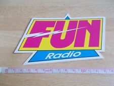 Autocollant fun radio d'occasion  Toulon-