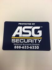 Asg security sticker d'occasion  Expédié en France