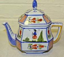 Henriot quimper teapot for sale  STEVENAGE