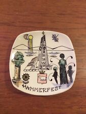 Stavangerflint Hand Painted Trinket Dish 'HAMMERFEST' for sale  Shipping to South Africa