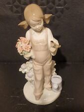 Lladro figurine. happy for sale  BRIDGEND
