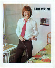 Carl wayne poster usato  Spedire a Italy