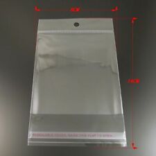 100 peças selo autoadesivo transparente saco plástico embalagem armazenamento de joias 14*8cm, usado comprar usado  Enviando para Brazil