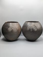 Par de Vasos de Cerveja Zulu - Cerâmica Sul-Africana, Rara, Ukhamba, Arte Tribal comprar usado  Enviando para Brazil