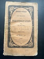1868 secrets prestidigitation d'occasion  Conlie