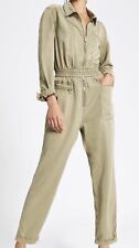 New RIVER ISLAND Khaki Utility Jumpsuit - GORGEOUS- Sz 8 for sale  Shipping to South Africa