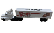 Remolque de publicidad Wendy's diecast y plástico Maisto, usado segunda mano  Embacar hacia Argentina