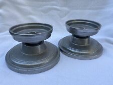 Pewter candlestick pair for sale  Spring