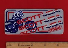 SCOTT GOGGLES Vintage Motocross STICKER Decal Honda Yamaha Suzuki Kawasaki KTM for sale  Shipping to South Africa