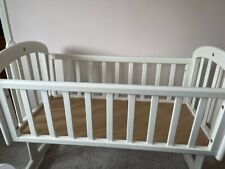 Wooden Crib/Cot With Rocking / Swinging Motion - in good condition for sale  UK