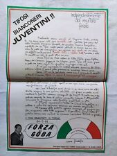 Lettera ultras 1981 usato  Italia