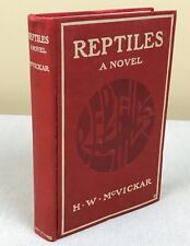 1905 1a edición, REPTILES, por Henry W. McVickar segunda mano  Embacar hacia Mexico