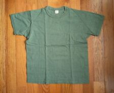 WAREHOUSE Green Loopwheel T-shirt Size S MADE IN JAPAN for sale  Ridgewood