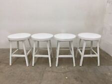 4 white metal stools for sale  Los Angeles
