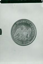 Monedas y billetes: 1 dólar estadounidense - 1840-1873 - fotografía vintage 2330981 segunda mano  Embacar hacia Argentina