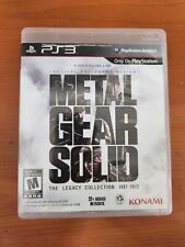 Metal Gear Solid: The Legacy Collection (PlayStation, 2013) PS3 somente disco 1 comprar usado  Enviando para Brazil