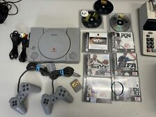 Sony PlayStation PS1 Console System Bundle + 2 Controllers 9 Games & Memory Card for sale  Shipping to South Africa
