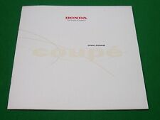 Honda, Kolorowa broszura - model Civic Coupe, 2001 - tylko tekst w języku angielskim, używany na sprzedaż  PL