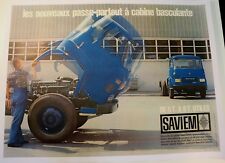 Affiche ancienne camion d'occasion  Saint-Paul-Cap-de-Joux