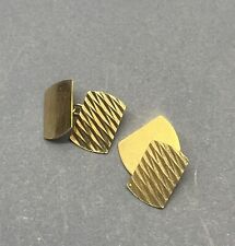 9ct gold cufflinks for sale  HULL