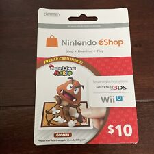 Tarjeta de regalo de Nintendo Eshop $10 Goomba para coleccionistas valor solo $0 saldo canjeado segunda mano  Embacar hacia Argentina