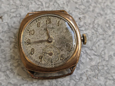 VINTAGE GOLD PLATED ROTARY TRENCH ?  WRISTWATCH    SPARES REPAIRS  1 for sale  Shipping to South Africa