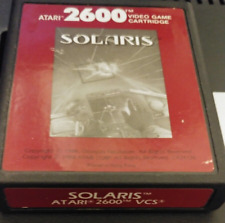 Solaris (1986) for ATARI 2600 VCS (Modul) working classic-game 8-bit, usado comprar usado  Enviando para Brazil