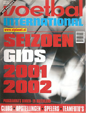 HOLLAND - Voetbal International - Seizoengids 2001-2002 na sprzedaż  Wysyłka do Poland
