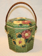 Antique majolica basket for sale  Amherst